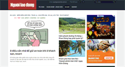 Desktop Screenshot of dulich.nld.com.vn