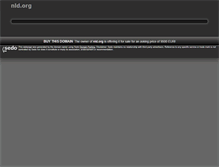 Tablet Screenshot of nld.org